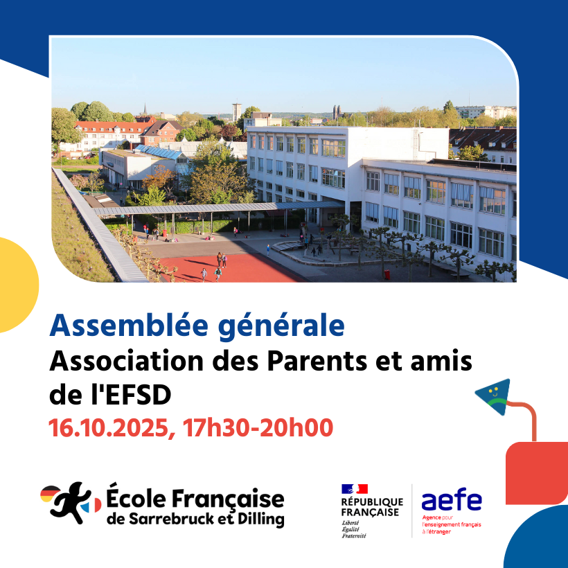 APE : Assemblée générale / Mitgliederversammlung