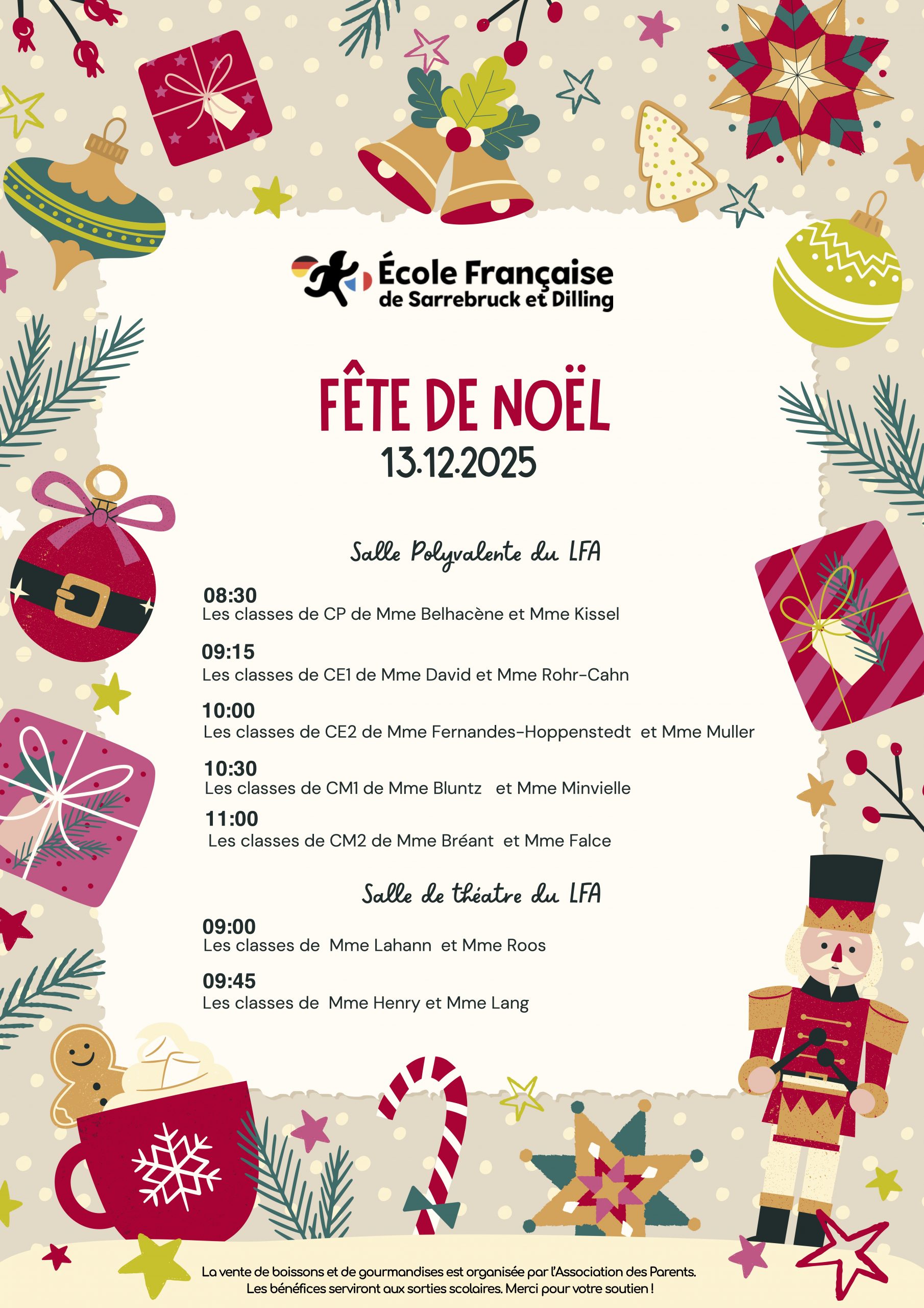 Fête de noël : Un beau programme vous attend !