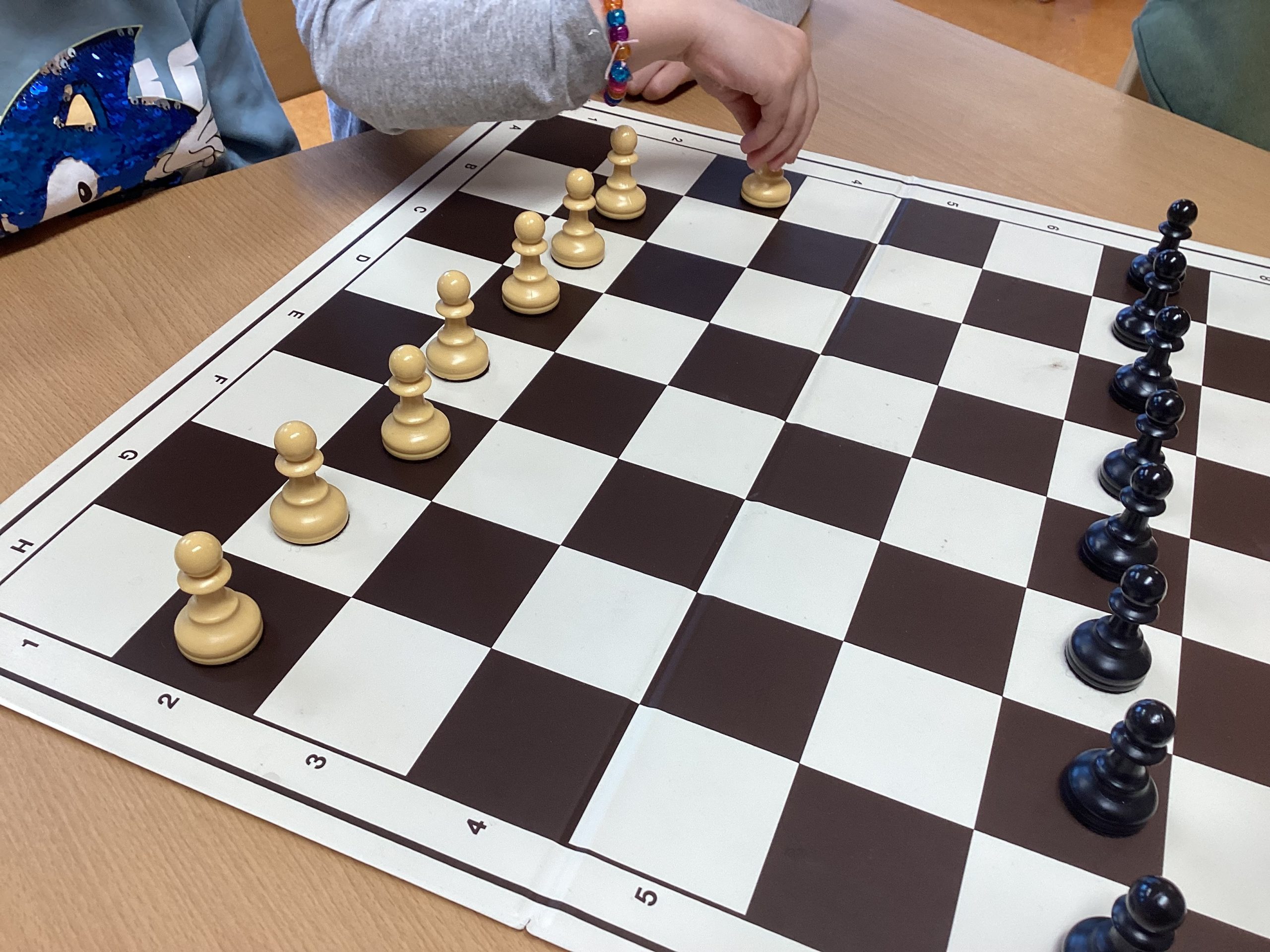 Maternelle : Initiation aux échecs