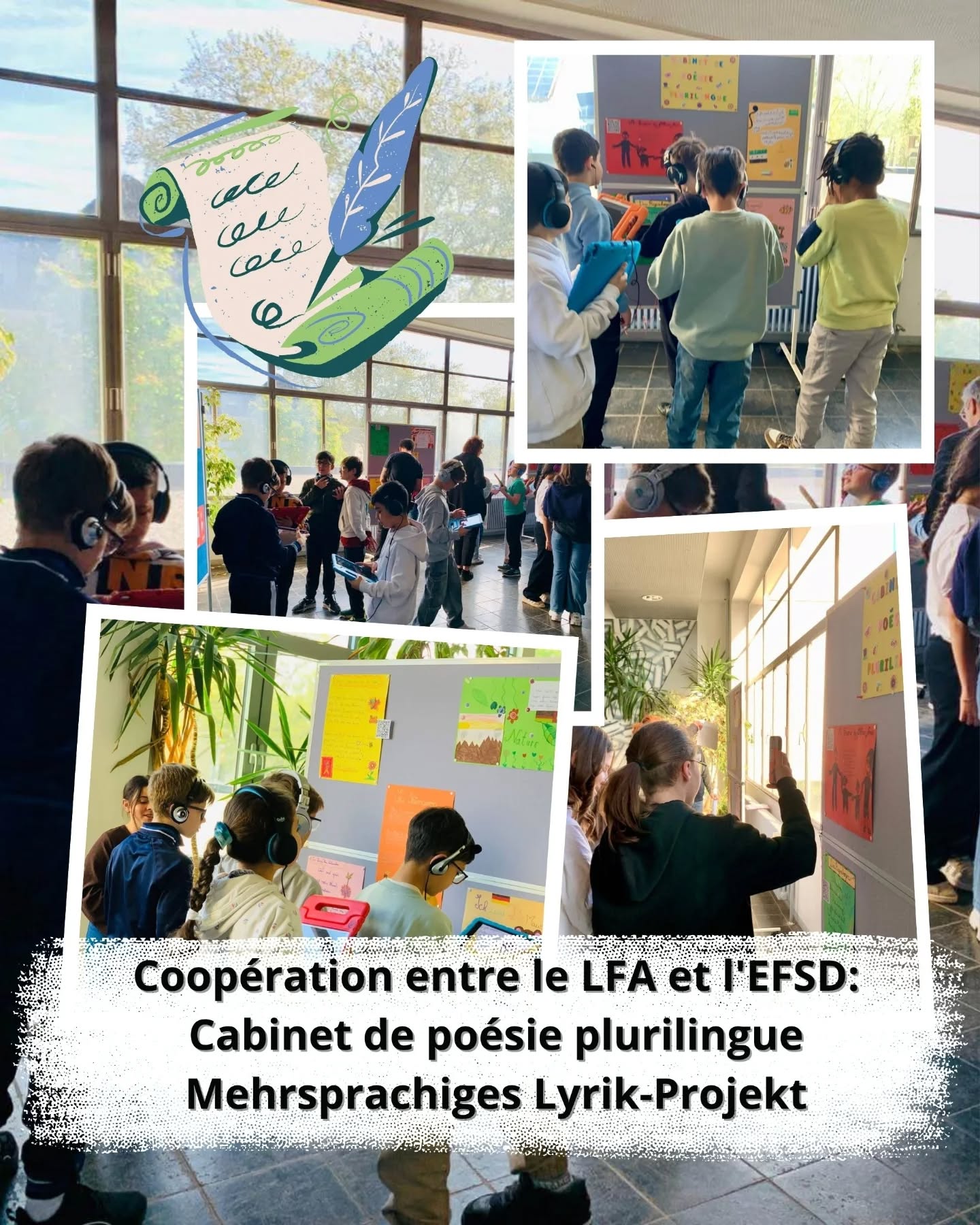 AEFE / CM2 / LFA : Mai des langues – Cabinet de poésie plurilingue