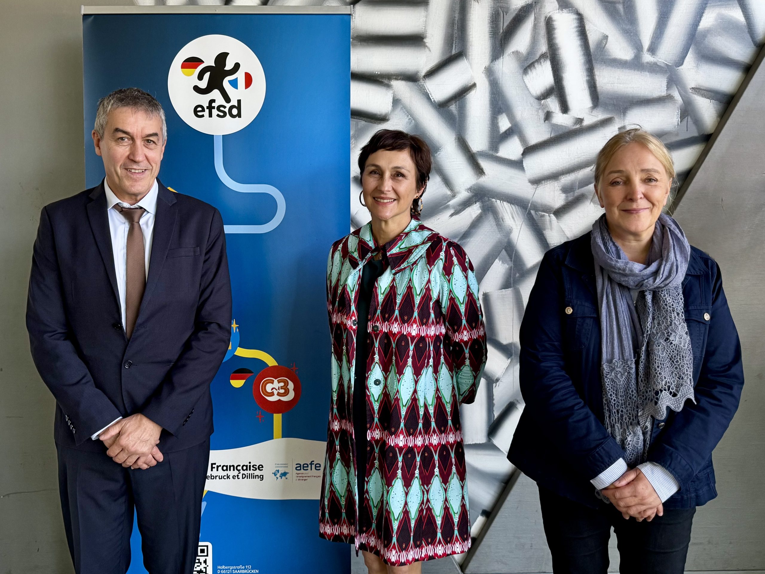 AEFE : Visite de Mme Bousquet, Conseillère culturelle adjointe auprès de l’Ambassade de France à Berlin